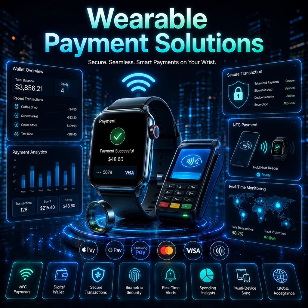 Wearable payment solutions development services